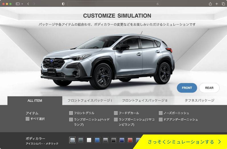 CUSTOMIZE SIMULATION