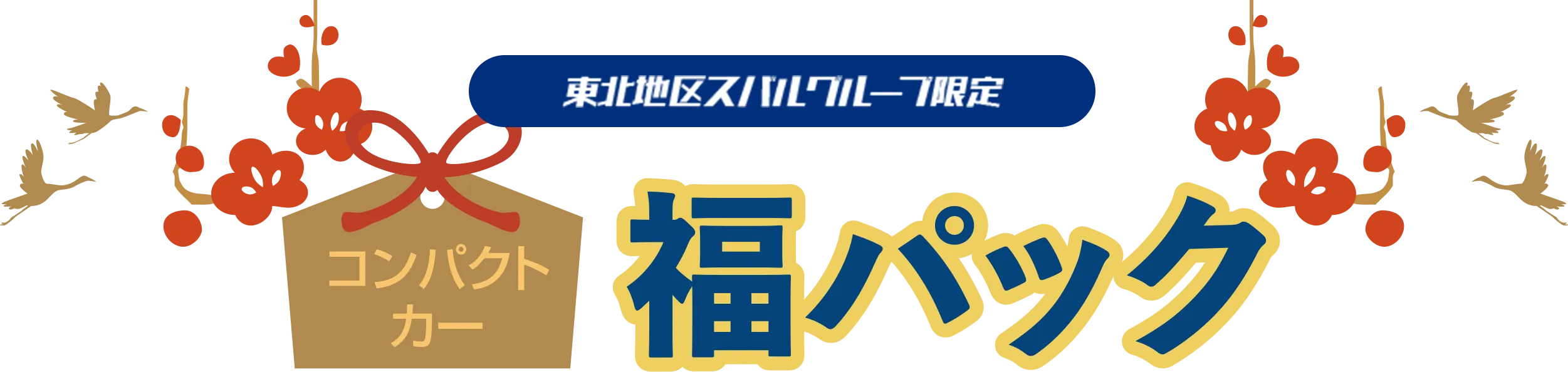 東北地区スバルグループ限定 コンパクトカー福パック